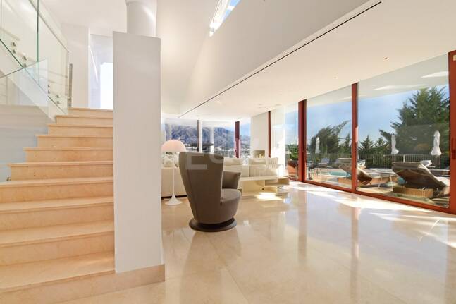 Modern villa med panoramautsikt, Nueva Andalucía