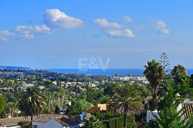 Modern villa med panoramautsikt, Nueva Andalucía