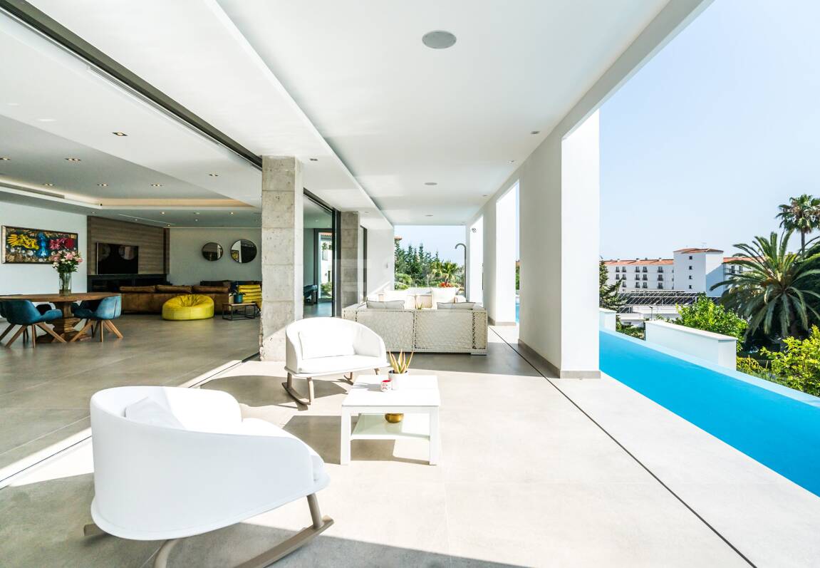 Magnifique Villa de luxe à Puerto Banús avec design d'état de l'art