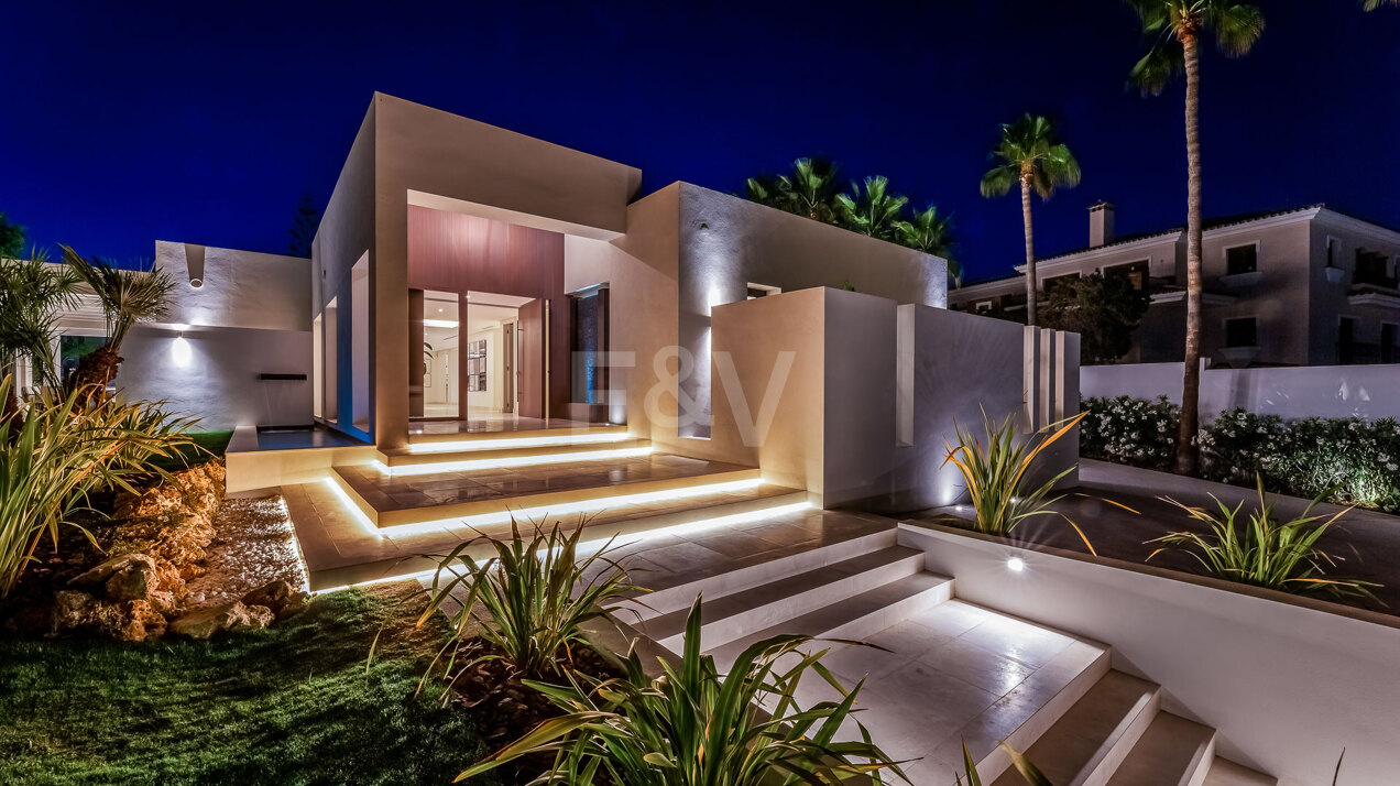 Impressive Designer Villa in Carib Playa, Marbesa Close to the Beach