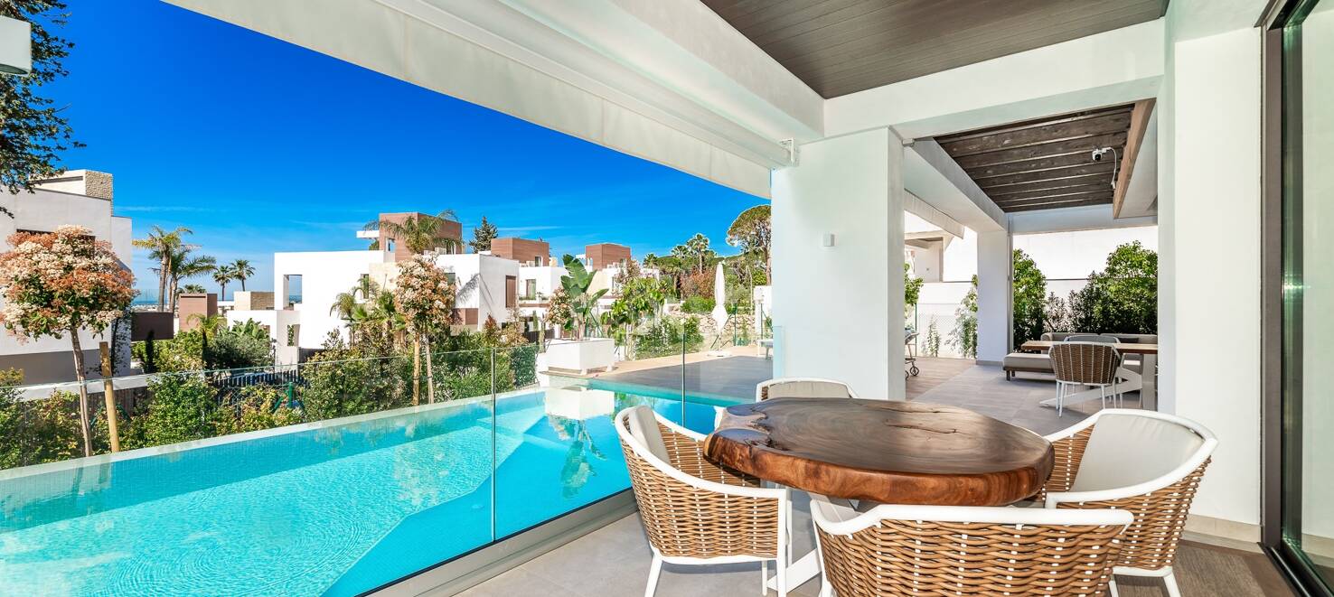 Snygg Modern Villa i La Fuente, Walking Avstånd till stranden
