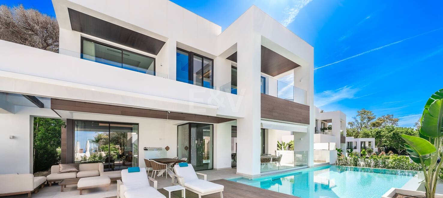 Snygg Modern Villa i La Fuente, Walking Avstånd till stranden