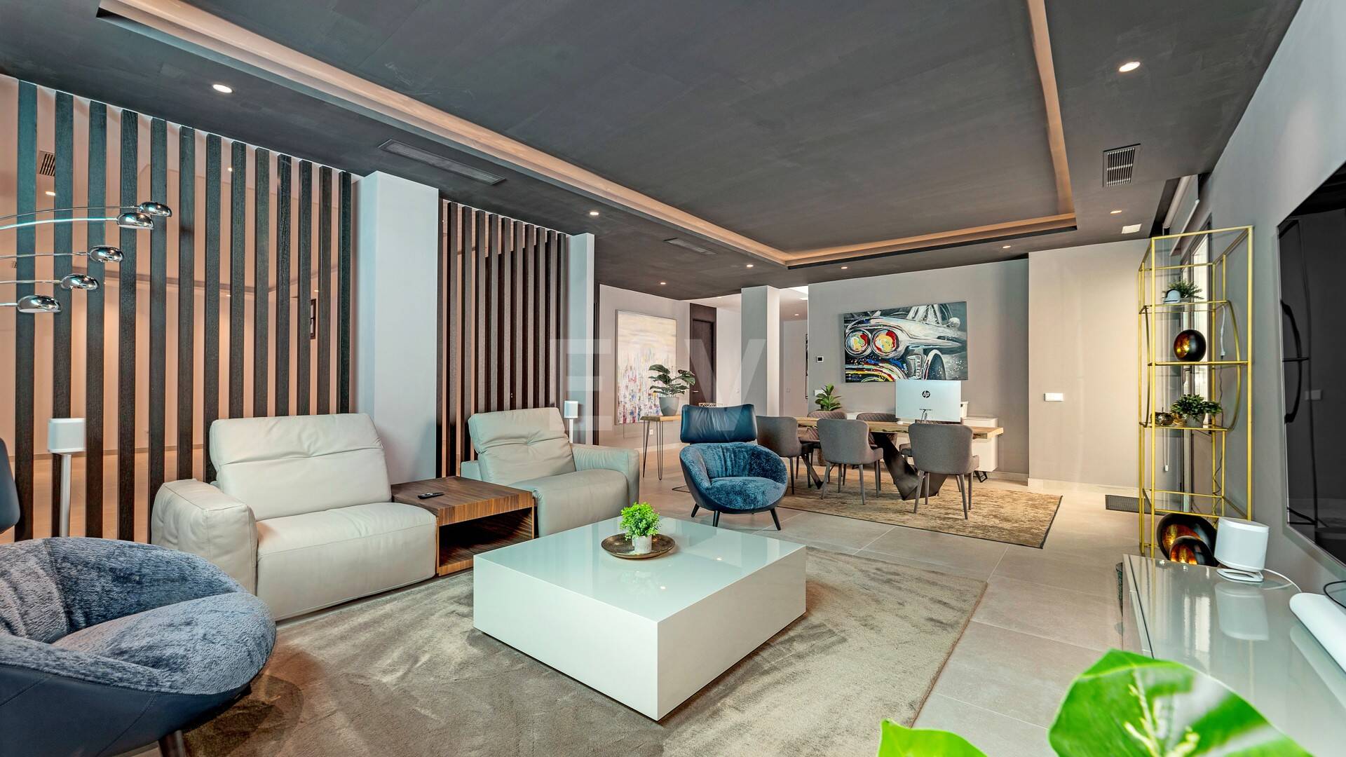 Snygg Modern Villa i La Fuente, Walking Avstånd till stranden