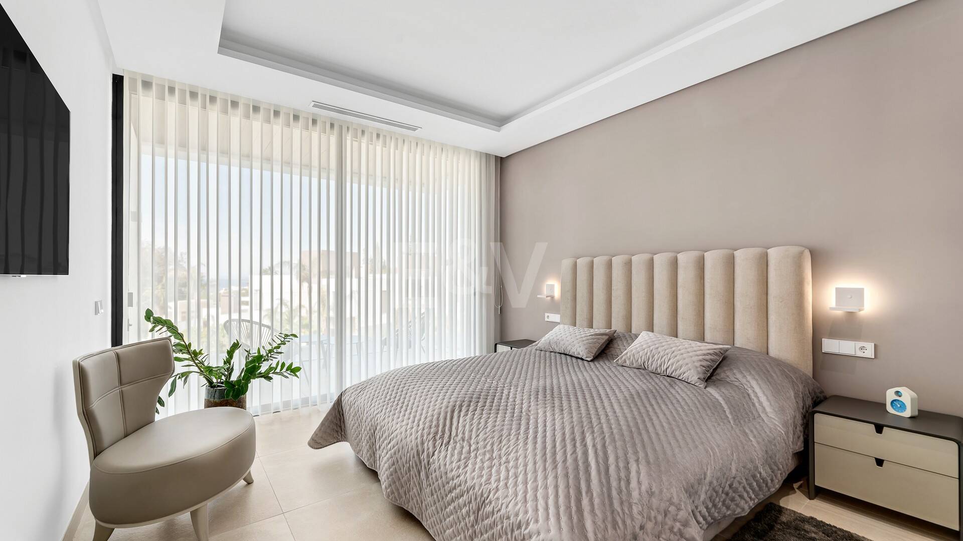 Snygg Modern Villa i La Fuente, Walking Avstånd till stranden