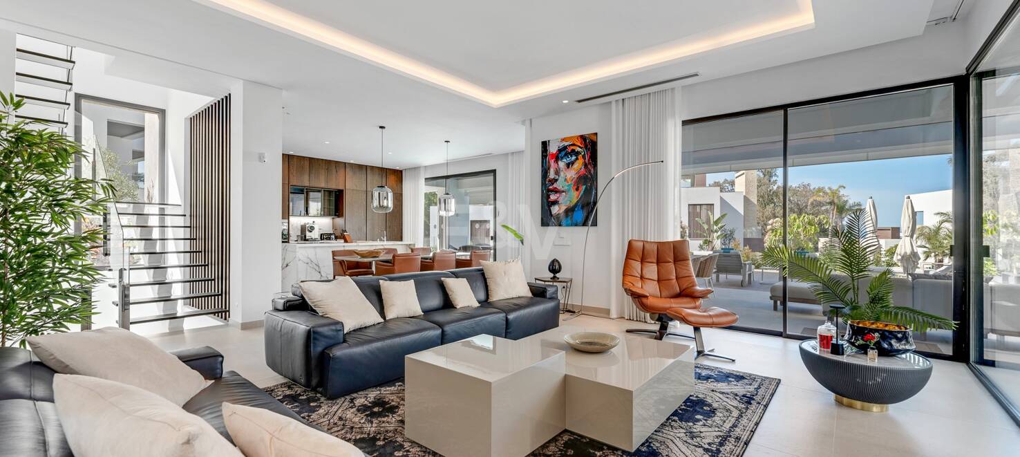 Snygg Modern Villa i La Fuente, Walking Avstånd till stranden