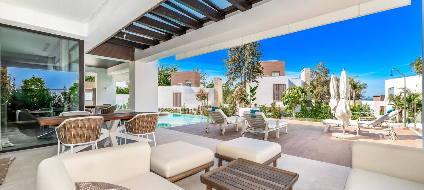 Snygg Modern Villa i La Fuente, Walking Avstånd till stranden