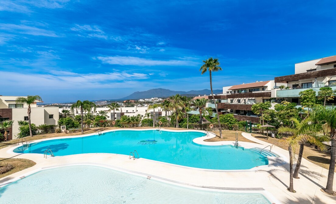 Erdgeschosswohnung in Flamingos Golf mit großer Terrasse