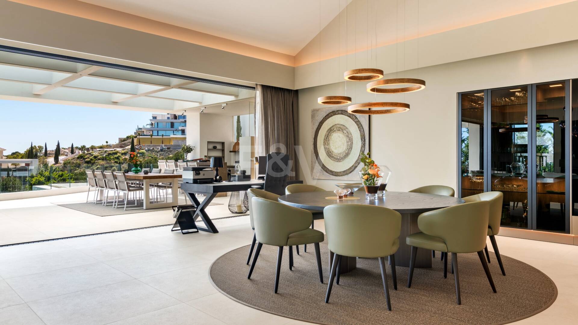 Front -Line Golf Villa with Sea Views, luxury Amenities in a Prime Location