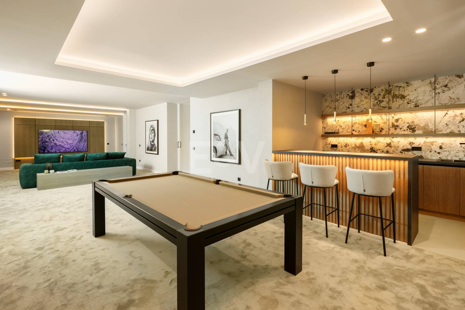 Villa contemporaine à La Quinta avec vue magnifique sur la mer et la montagne