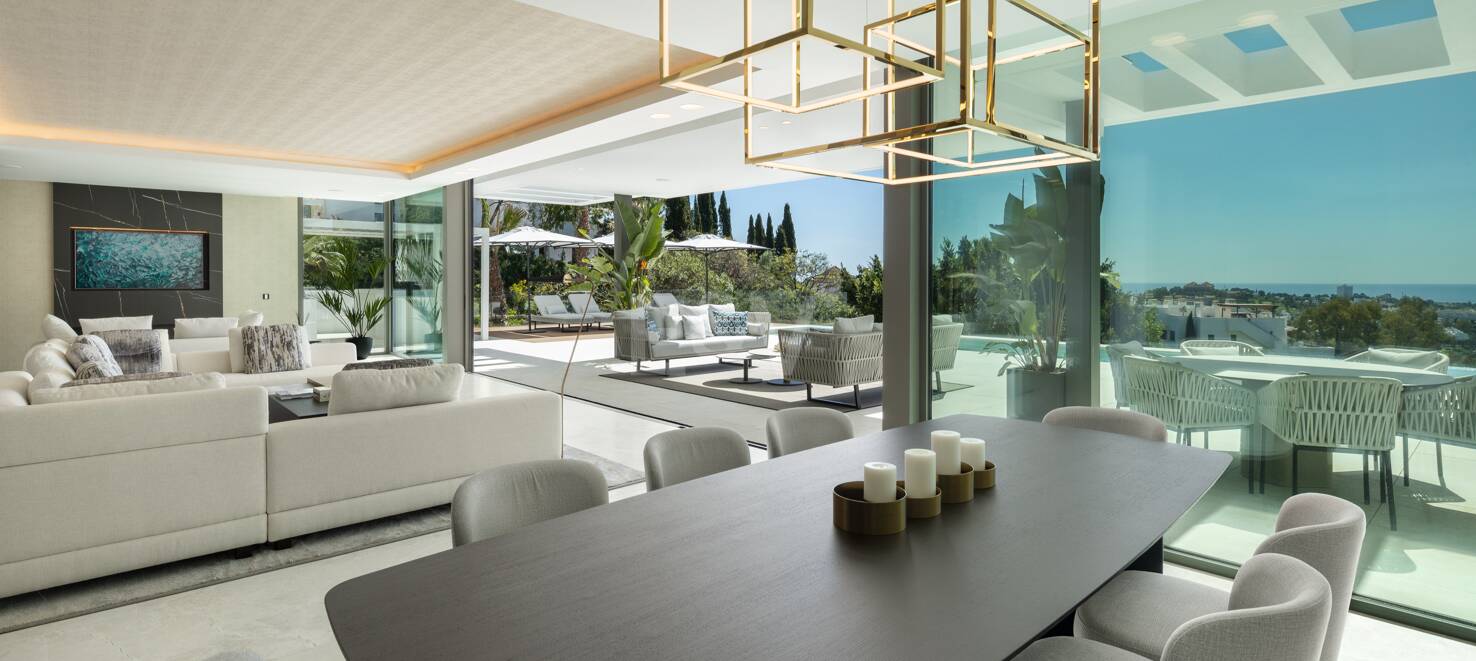 Villa contemporaine à La Quinta avec vue magnifique sur la mer et la montagne