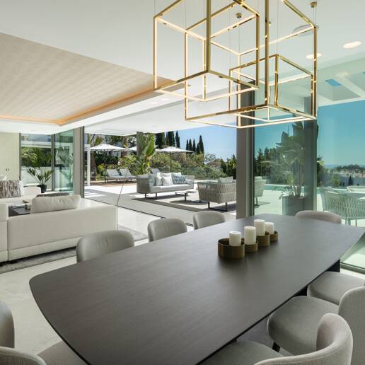 Villa contemporaine à La Quinta avec vue magnifique sur la mer et la montagne