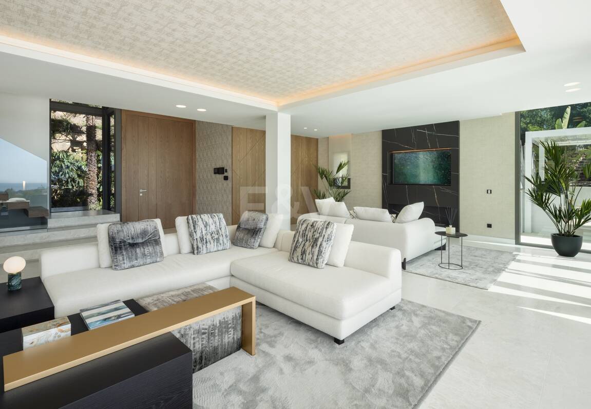 Villa contemporaine à La Quinta avec vue magnifique sur la mer et la montagne