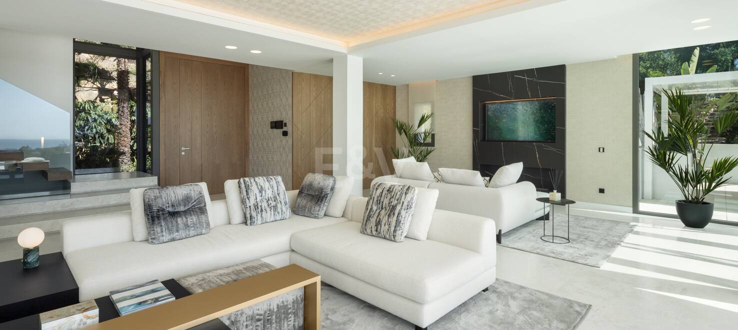 Villa contemporaine à La Quinta avec vue magnifique sur la mer et la montagne