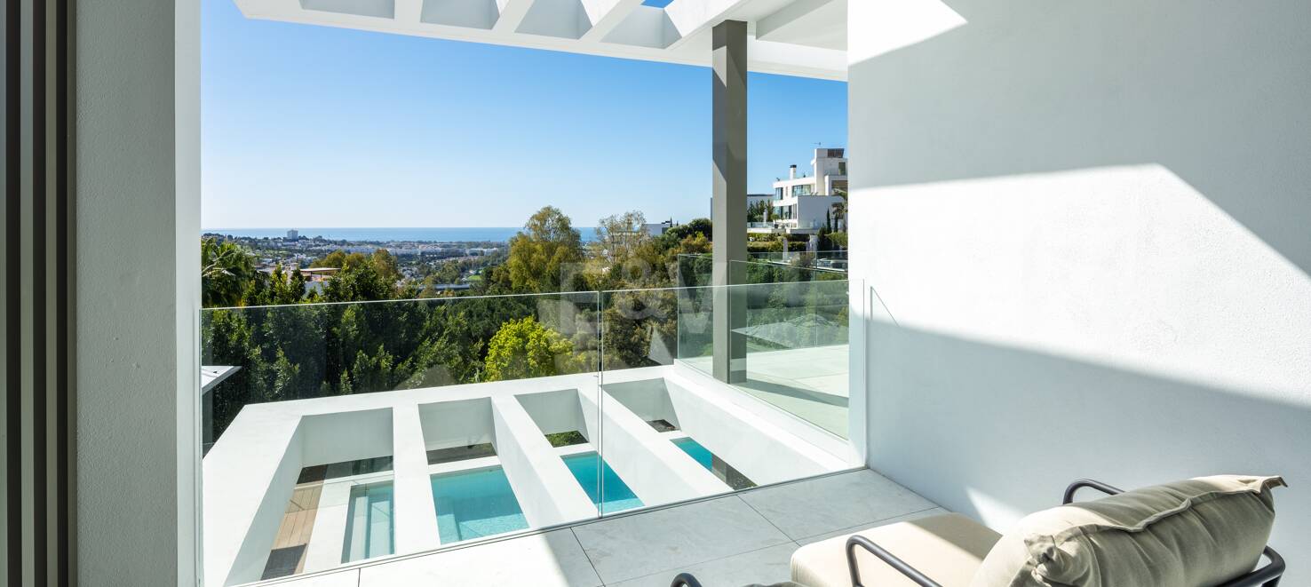 Villa contemporaine à La Quinta avec vue magnifique sur la mer et la montagne