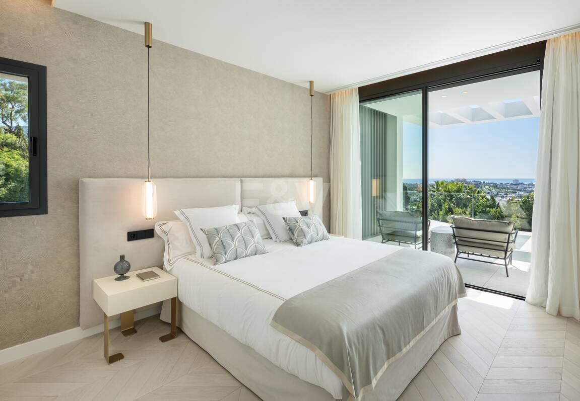 Villa contemporaine à La Quinta avec vue magnifique sur la mer et la montagne