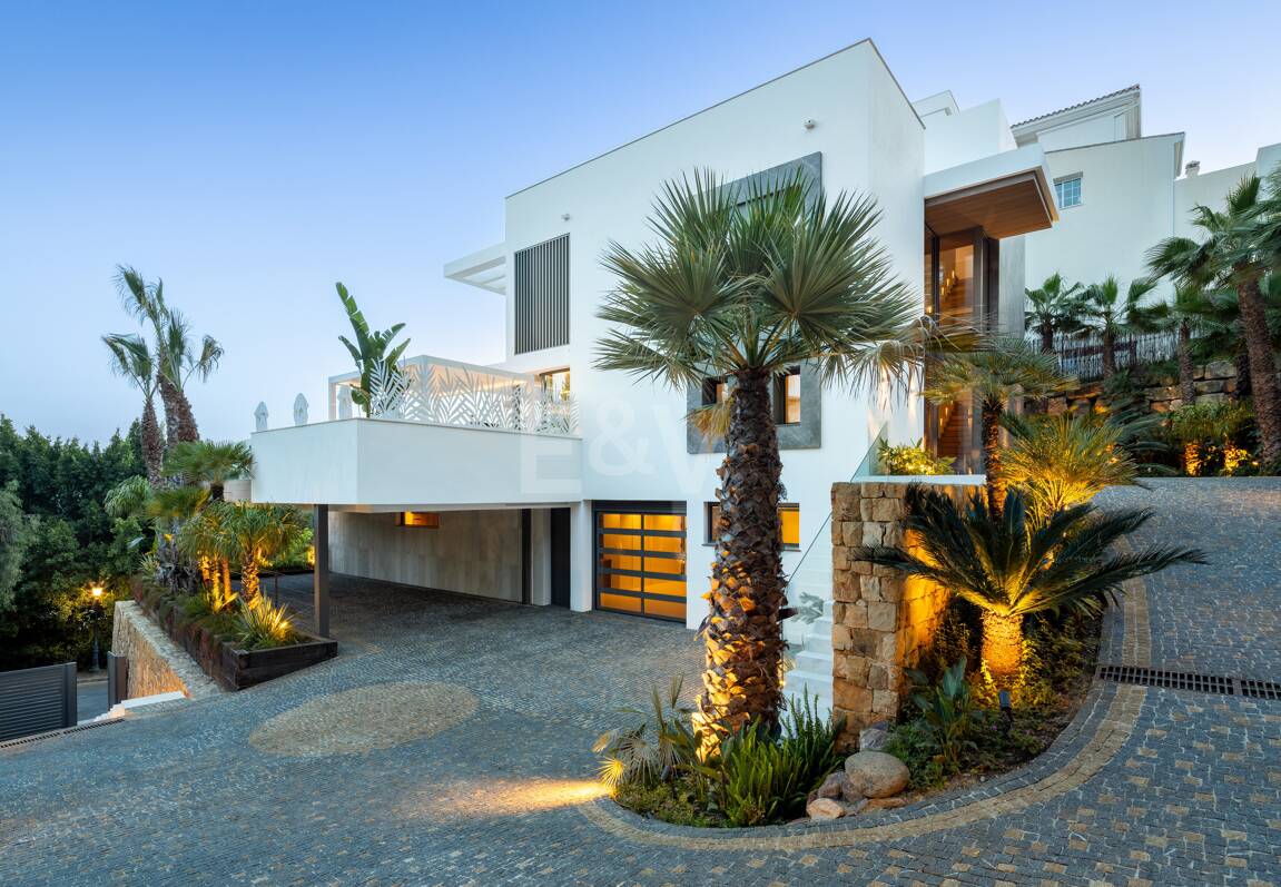 Villa contemporaine à La Quinta avec vue magnifique sur la mer et la montagne
