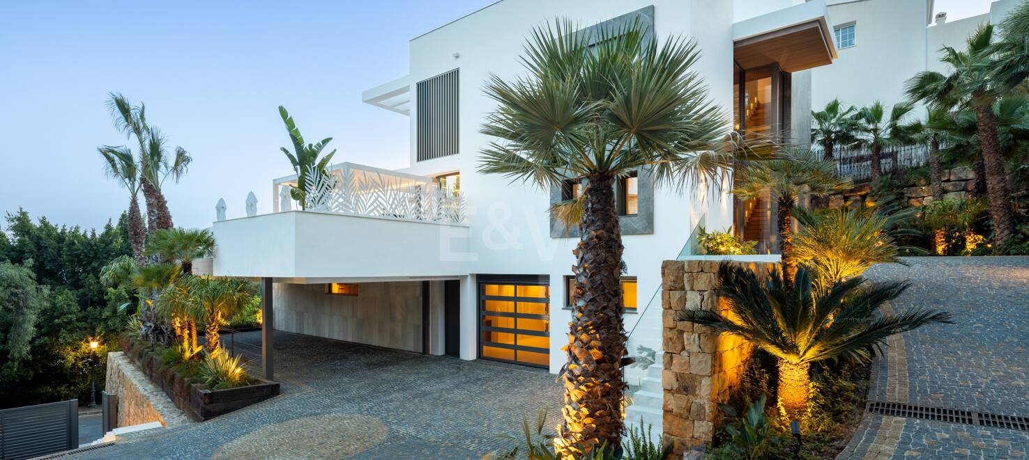 Villa contemporaine à La Quinta avec vue magnifique sur la mer et la montagne