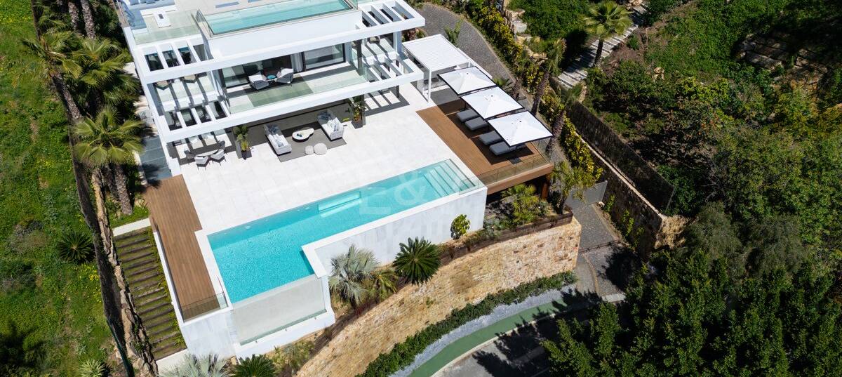 Villa contemporaine à La Quinta avec vue magnifique sur la mer et la montagne