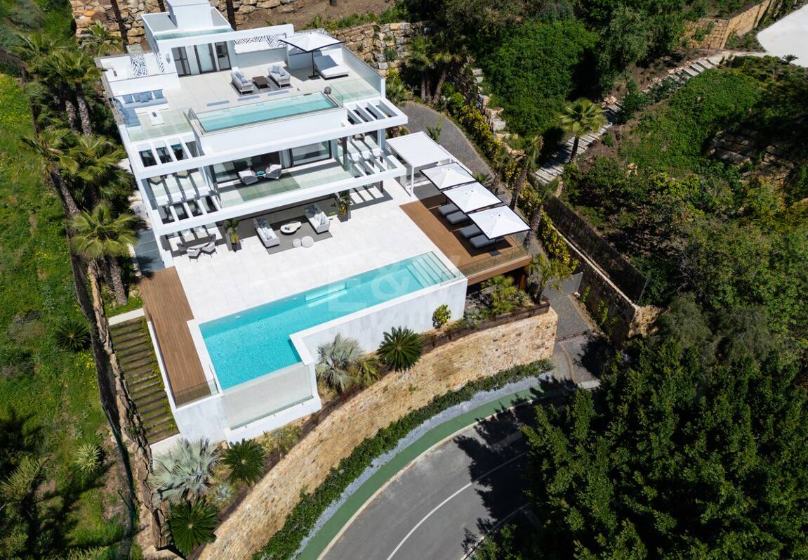 Villa contemporaine à La Quinta avec vue magnifique sur la mer et la montagne