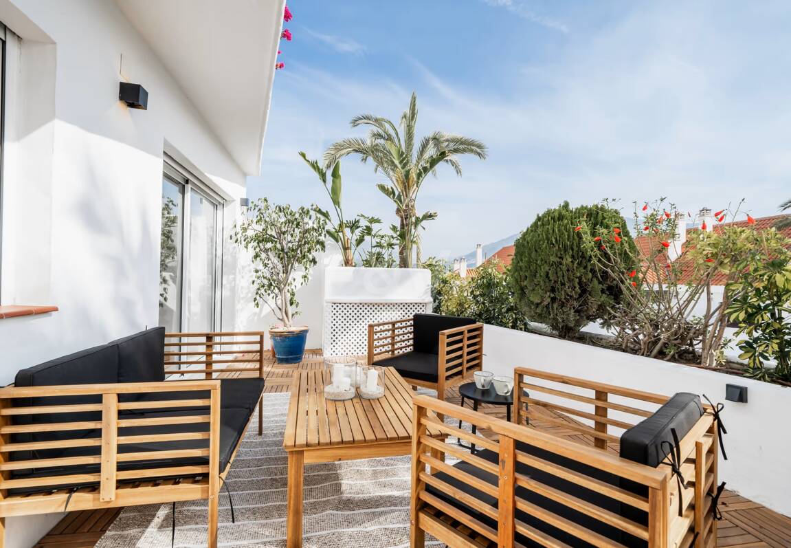 Underbar lägenhet i Puerto Banus Set i Prime Area