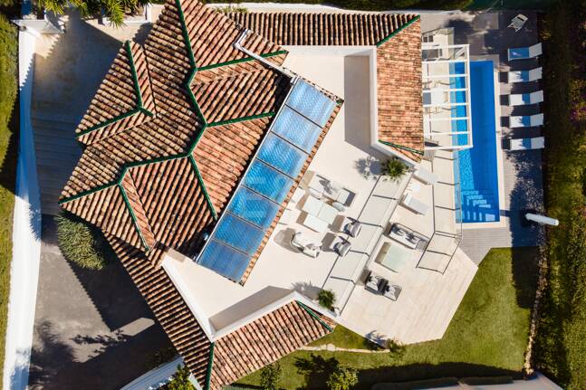 Unique Villa with Golf and Sea Views