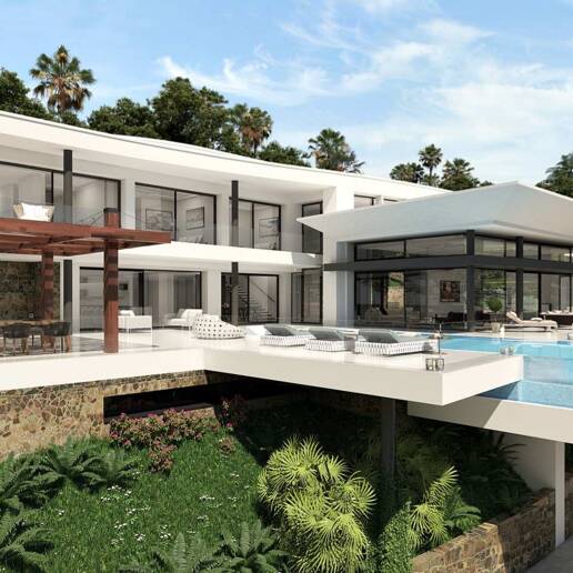 Terrain d'opportunité d'investissement à Paraiso Alto avec vue panoramique sur la mer