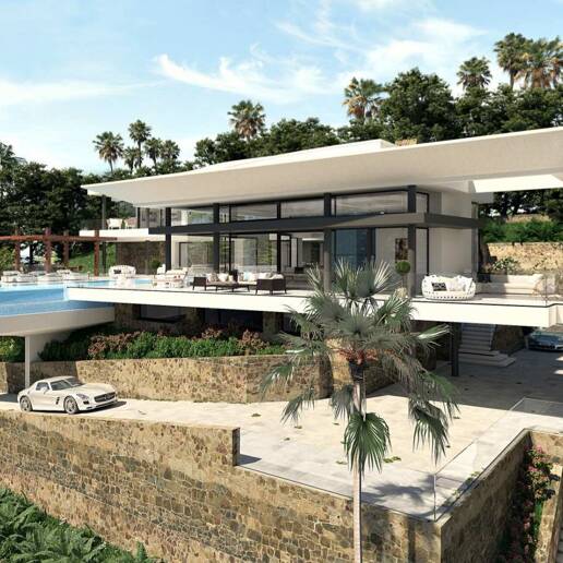 Terrain d'opportunité d'investissement à Paraiso Alto avec vue panoramique sur la mer
