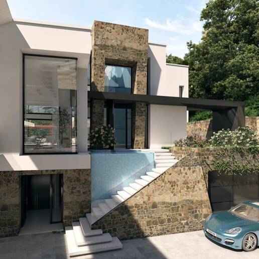 Terrain d'opportunité d'investissement à Paraiso Alto avec vue panoramique sur la mer