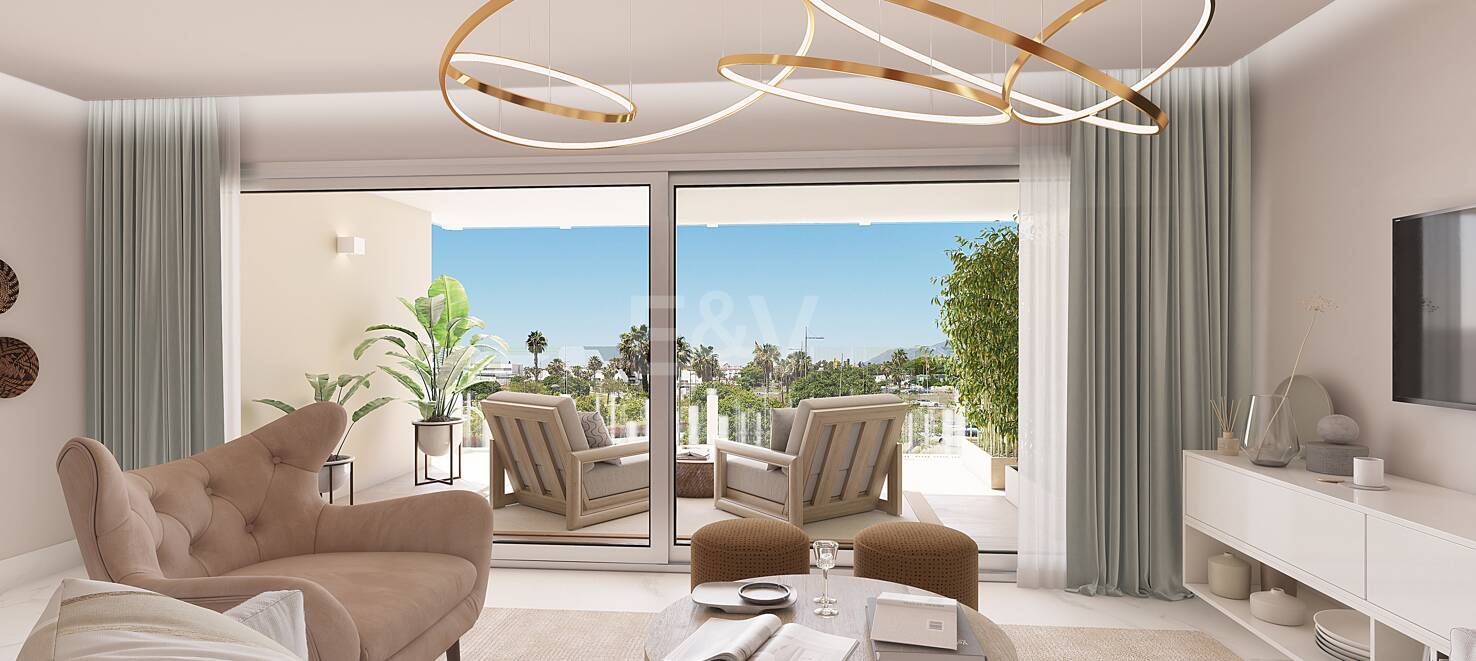 New Penthouse in San Pedro Beach with Spacious Terraces and 4 Bedrooms