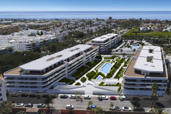 Neues Penthouse am San Pedro Strand mit Großzügigen Terrassen und 4 Schlafzimmern