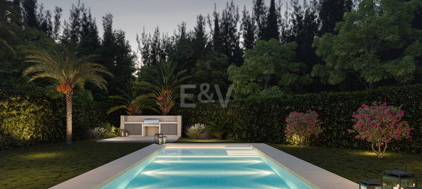 Villa a estrenar con vistas al mar En Nueva Andalucía en la mejor área de golf
