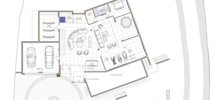 Villa moderna de nueva construcción en La Quinta en urbanización cerrada