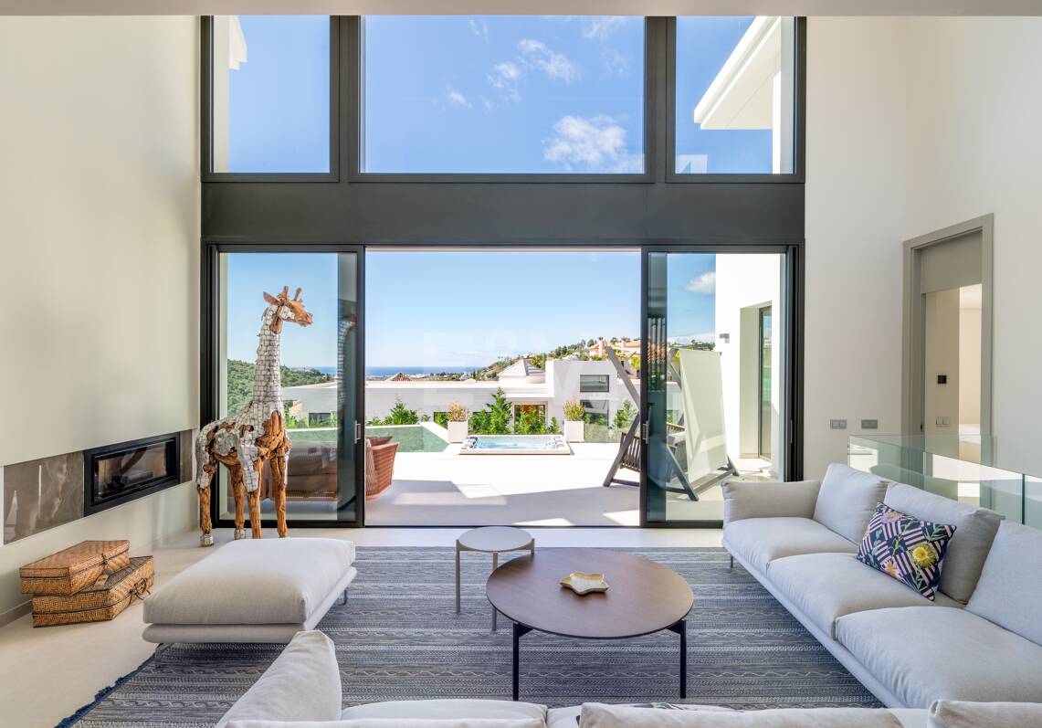 Neu gebaute, moderne Villa in La Quinta in einer Gated Community