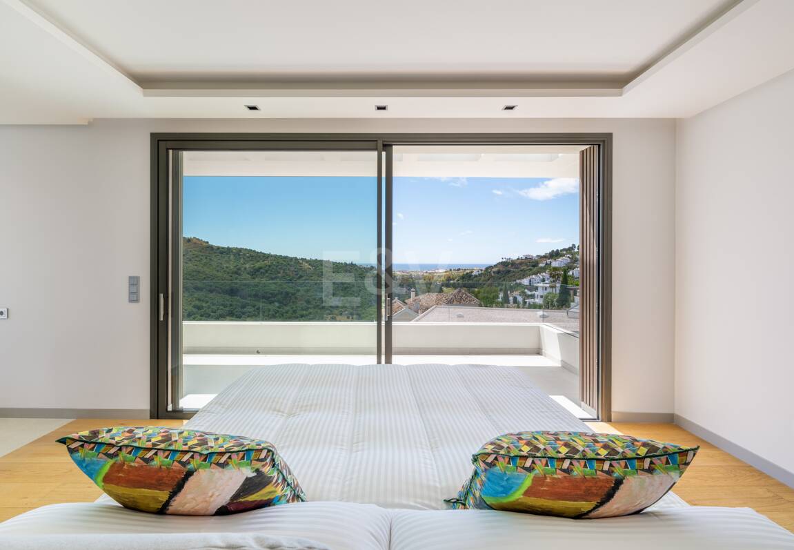 Neu gebaute, moderne Villa in La Quinta in einer Gated Community