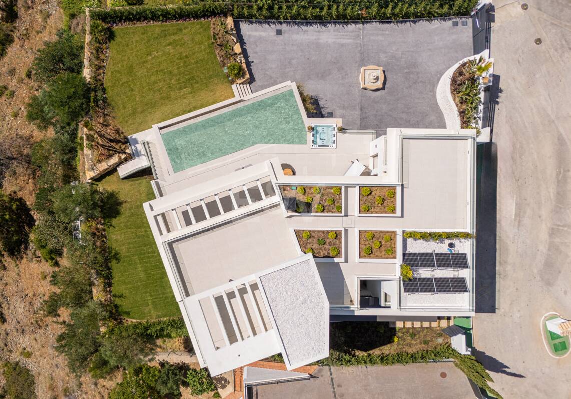 Neu gebaute, moderne Villa in La Quinta in einer Gated Community