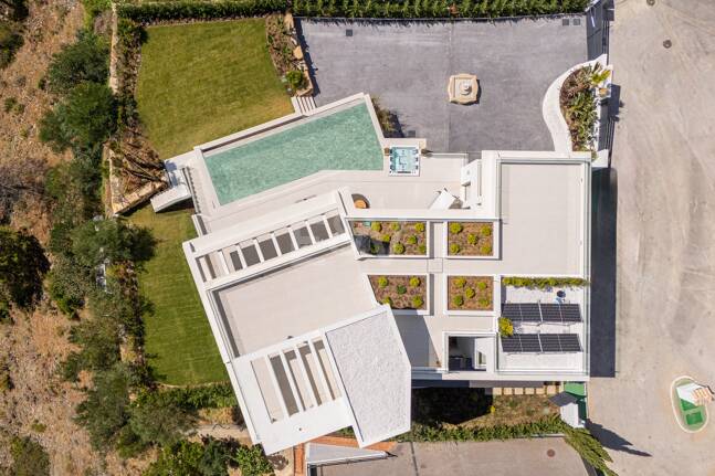 Neu gebaute, moderne Villa in La Quinta in einer Gated Community