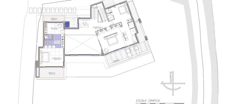Villa moderna de nueva construcción en La Quinta en urbanización cerrada