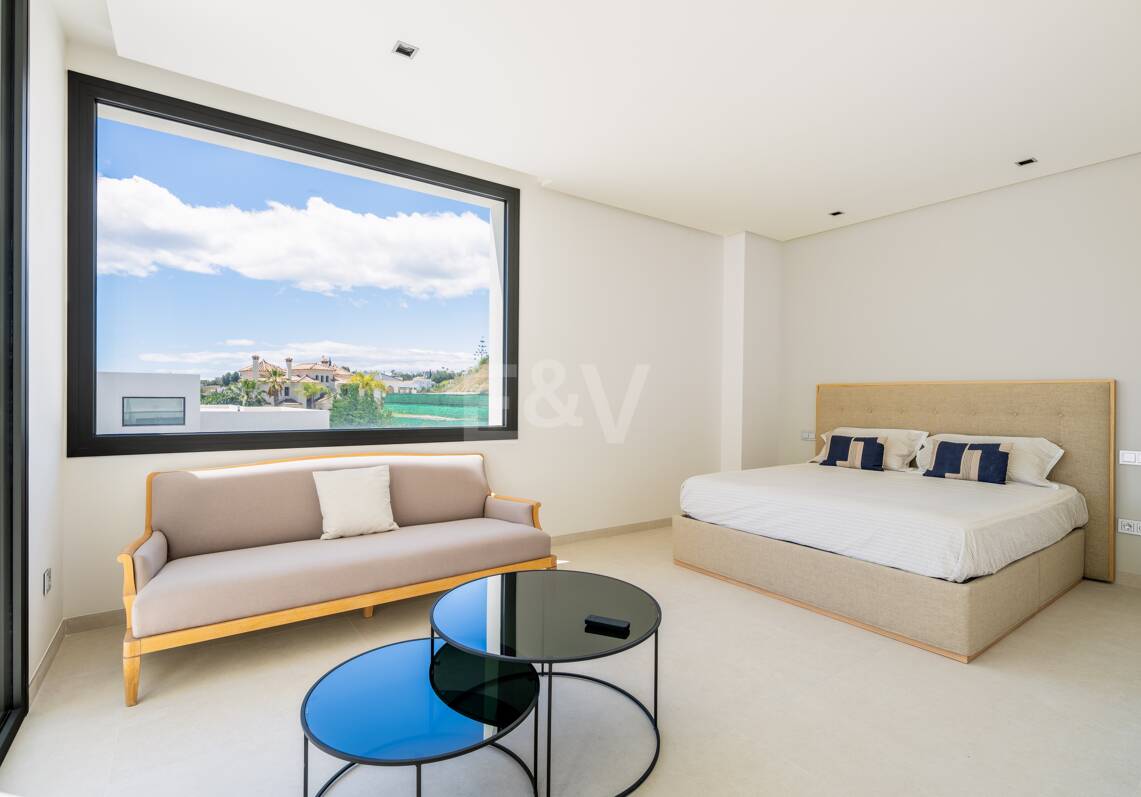 Neu gebaute, moderne Villa in La Quinta in einer Gated Community