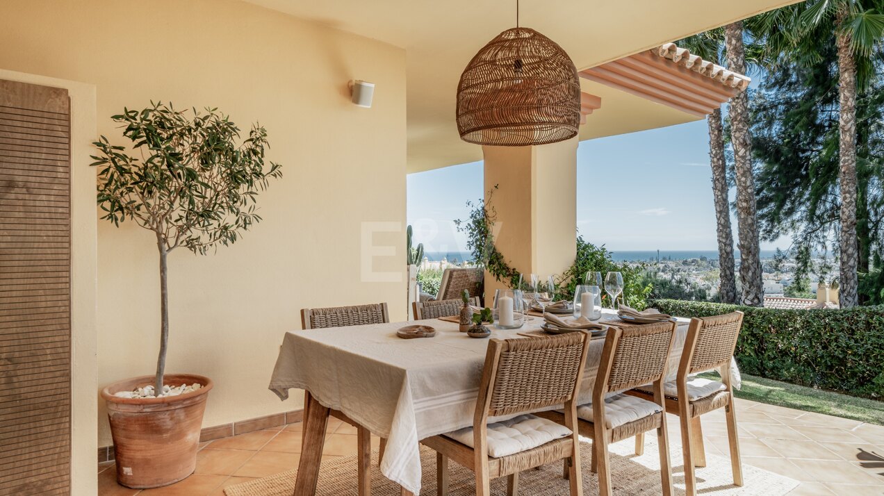 Spacious Ground Floor Apartment in Nueva Andalucía with Private Garden