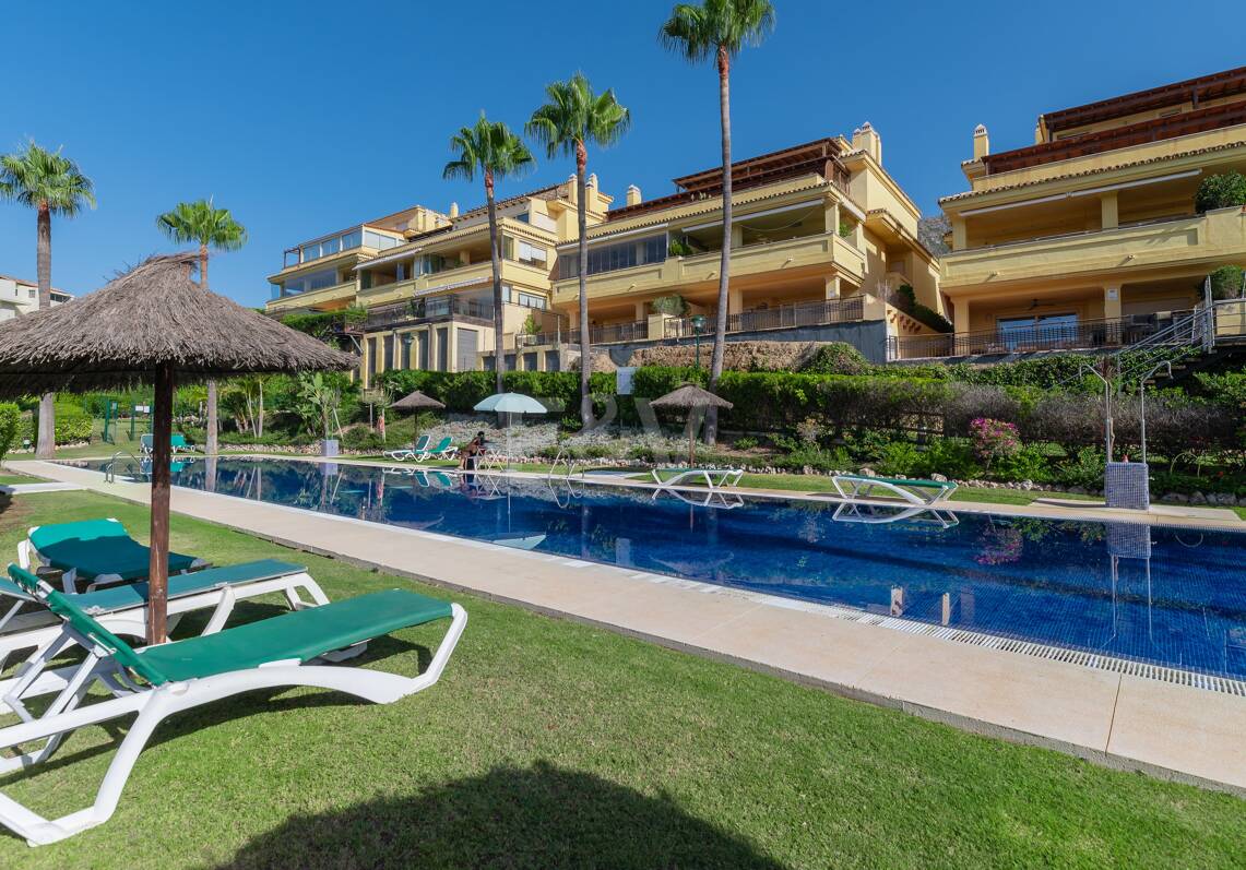 Luxurious 3-Bedroom Apartment in Sierra Blanca with unbeatable sea view, Marbella for seasonal rental by months. Available from Sept 2026