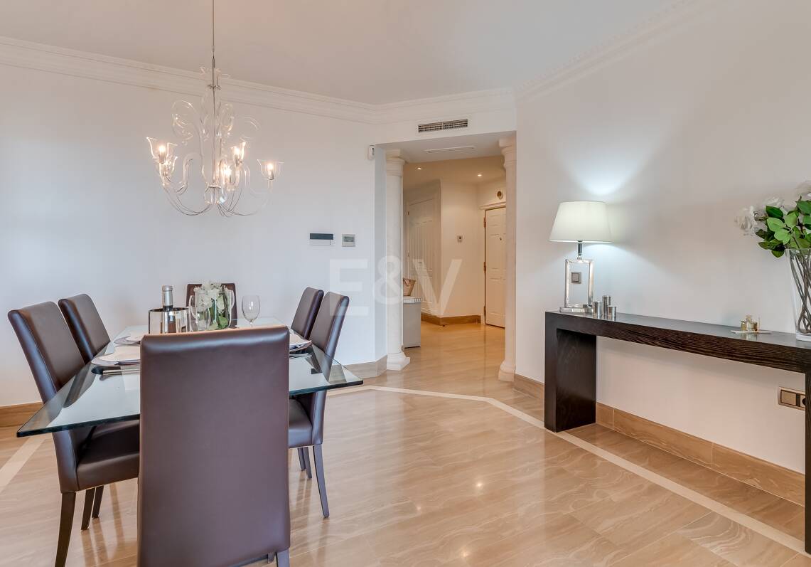 Luxurious 3-Bedroom Apartment in Sierra Blanca with unbeatable sea view, Marbella for seasonal rental by months. Available from Sept 2026