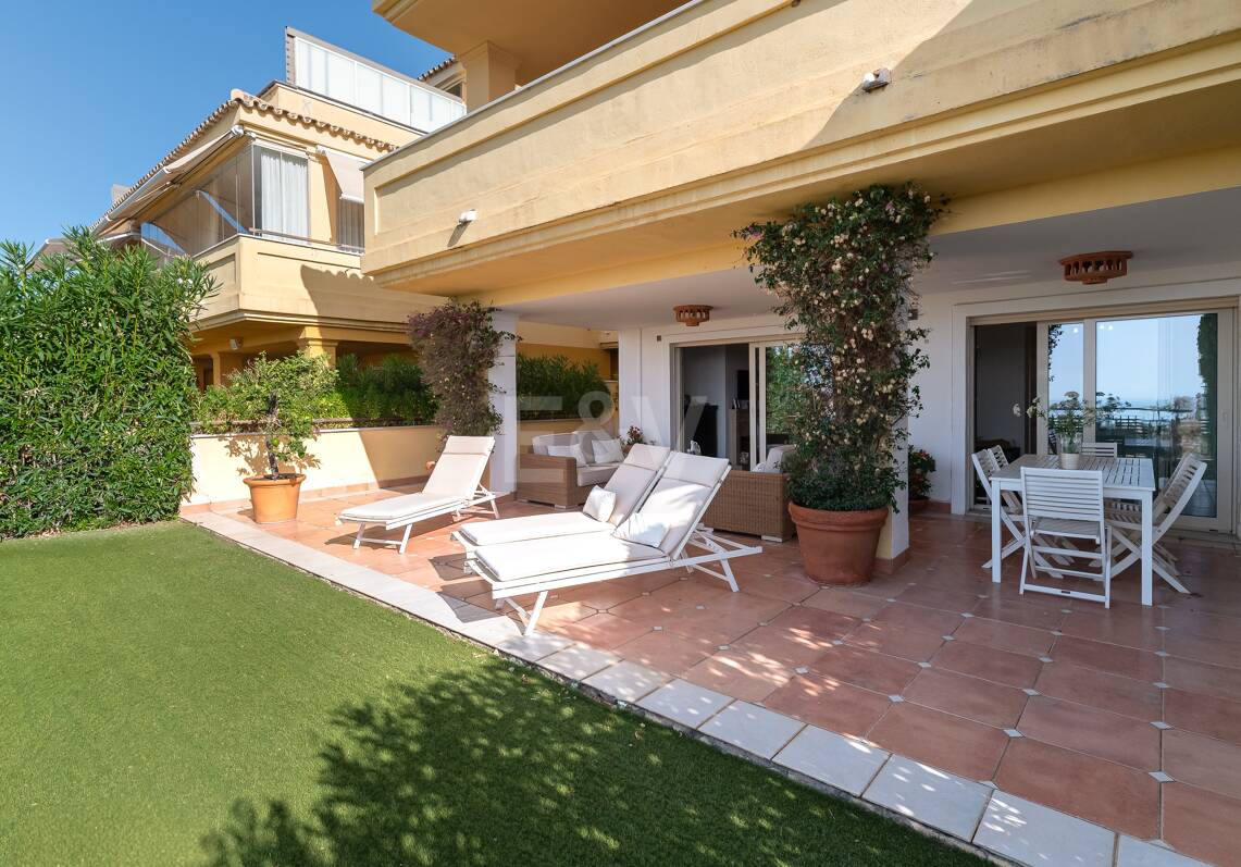 Luxurious 3-Bedroom Apartment in Sierra Blanca with unbeatable sea view, Marbella for seasonal rental by months. Available from Sept 2026
