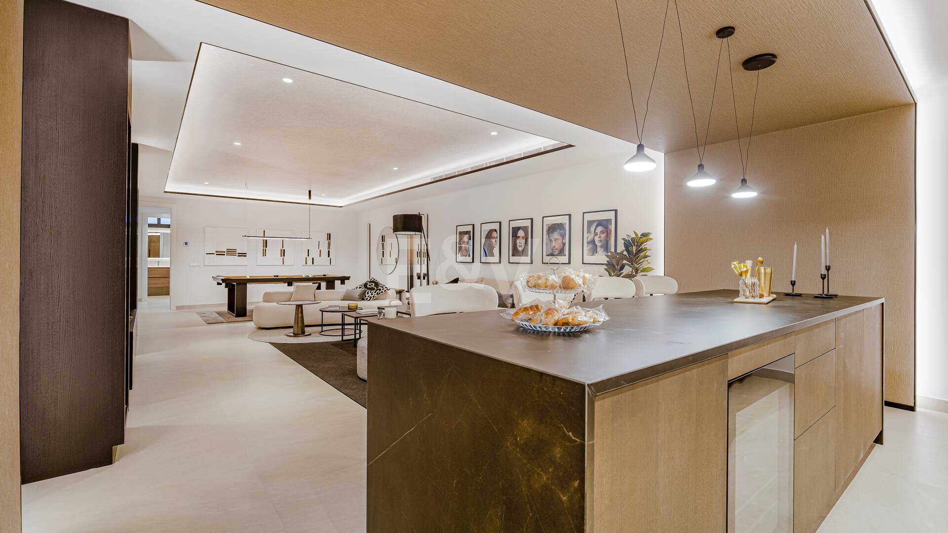 Współczesna willa w Villas del Marqués na Złotej Mili