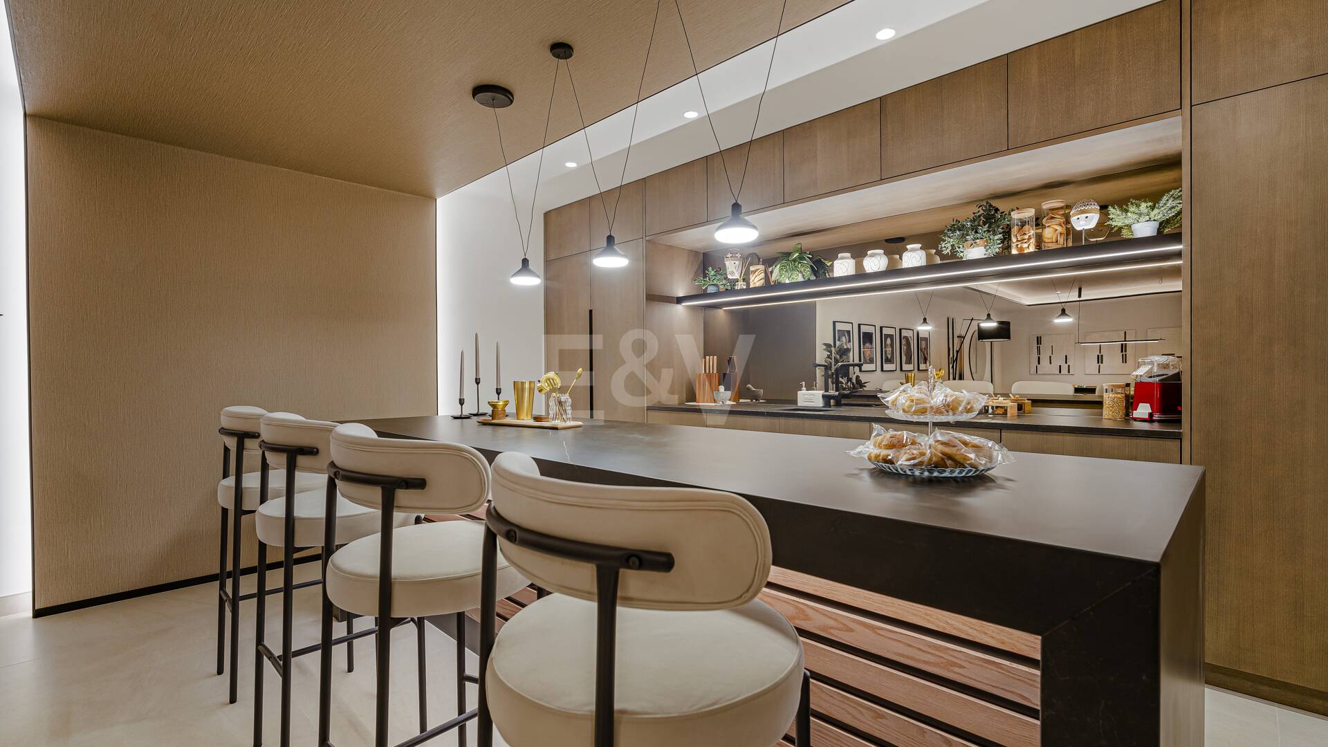 Współczesna willa w Villas del Marqués na Złotej Mili