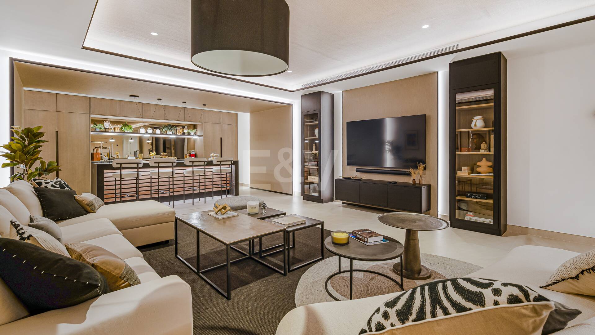 Współczesna willa w Villas del Marqués na Złotej Mili