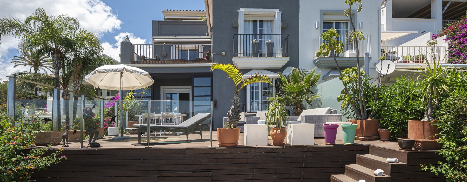 Elegant Townhouse in Marbella Hill Club on the Golden Mile