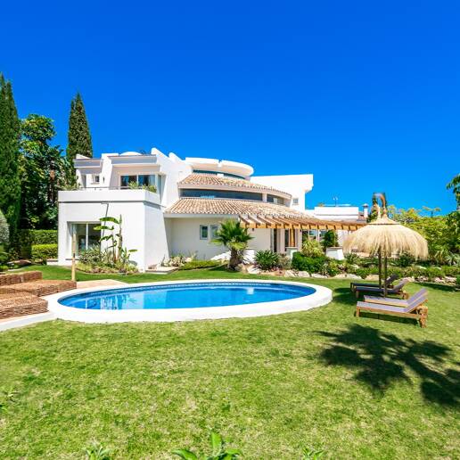 Los Flamingos Golf: Exceptionellt prissatt chic och elegant villa med traditionell ram