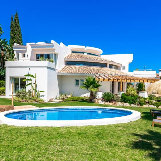 Los Flamingos Golf: Exceptionellt prissatt chic och elegant villa med traditionell ram
