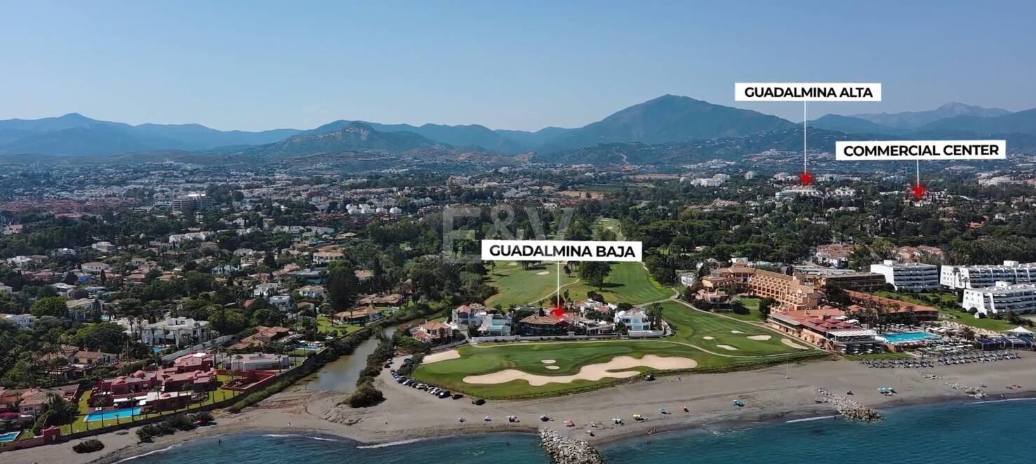 Exquisite Guadalmina Unique Front-line Golf Plot