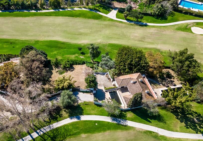 Exquise Guadalmina Unique terrain de golf de première ligne